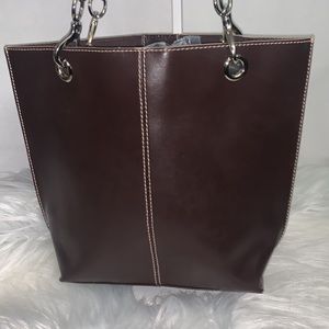 Wilson leather brown tote bag